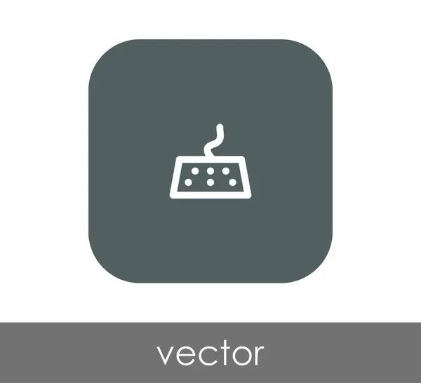 Ícone Teclado Ilustração Vetorial — Vetor de Stock