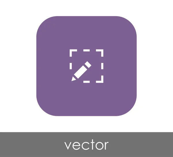 Vektor Illustration Design Des Konzepts Bearbeiten Symbol — Stockvektor
