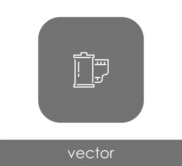 Icono de película — Vector de stock