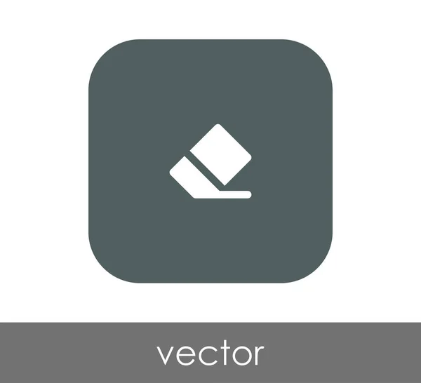 Icono de borrador — Vector de stock