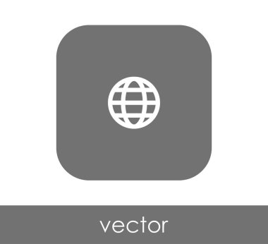 düz simge yuvarlatılmış kare