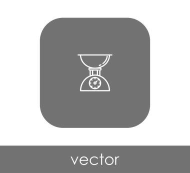 Gıda ölçek simgesi 