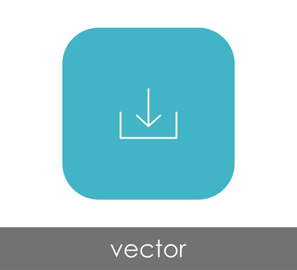 Diseño Ilustración Vectorial Del Icono Flecha — Vector de stock