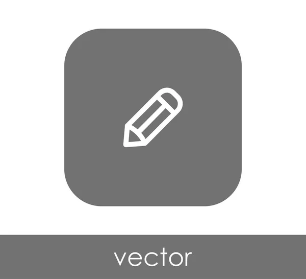 Diseño Ilustración Vectorial Editar Icono Concepto — Vector de stock