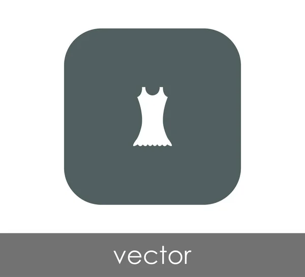 Vector Ilustración Diseño Icono Vestido — Vector de stock