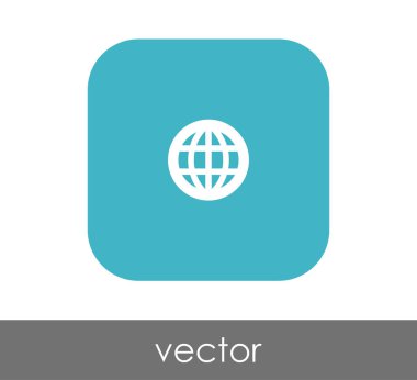 kare simge, vektör çizim