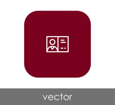 kimlik kartı simgesi