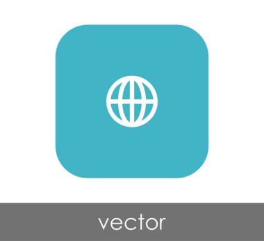 kare simge, vektör çizim