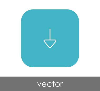 ok simgesinin vektör illüstrasyon tasarımı