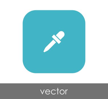 Bırakıcı simgesi vektör illüstrasyonu