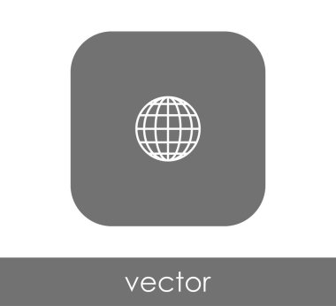 kare simge, vektör çizim