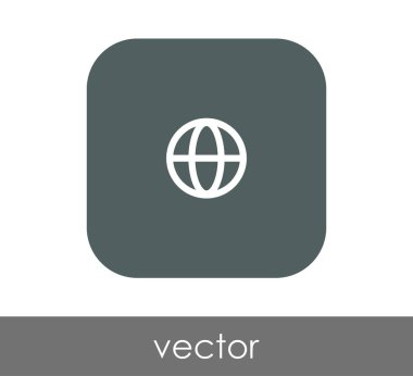 kare simge, vektör çizim