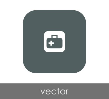 İlk yardım çantası simgesi