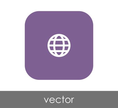 düz simge yuvarlatılmış kare