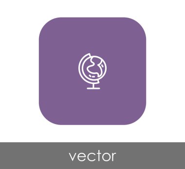 kare simge, vektör çizim