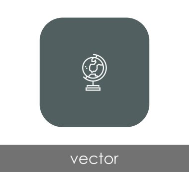 kare simge, vektör çizim