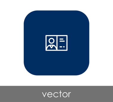 kimlik kartı simgesi