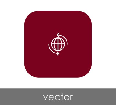 kare simge, vektör çizim