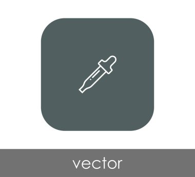 Bırakıcı simgesi vektör illüstrasyonu