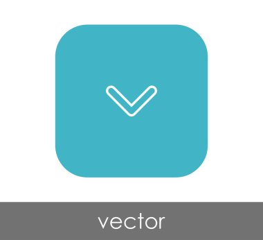 ok simgesinin vektör illüstrasyon tasarımı