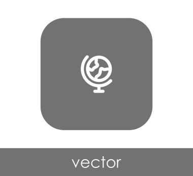 kare simge, vektör çizim