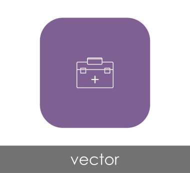 İlk yardım çantası simgesi