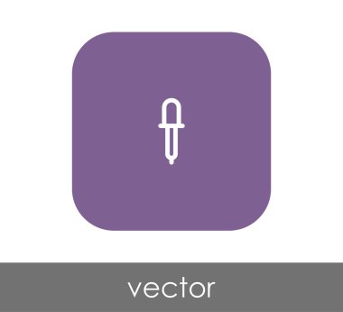 Bırakıcı simgesi vektör illüstrasyonu