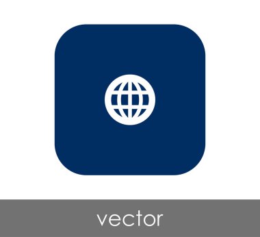 kare simge, vektör çizim