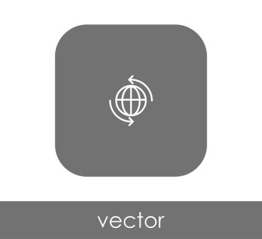 kare simge, vektör çizim