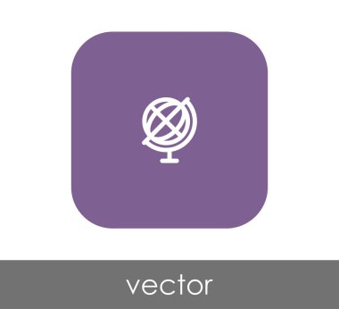 kare simge, vektör çizim