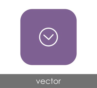 ok simgesinin vektör illüstrasyon tasarımı