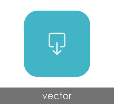 ok simgesinin vektör illüstrasyon tasarımı