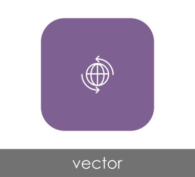 kare simge, vektör çizim