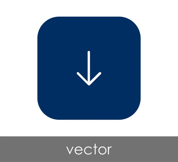 Signo de icono de flecha — Vector de stock