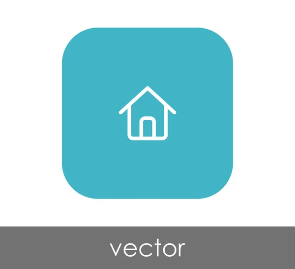 Home Ícone — Vetor de Stock