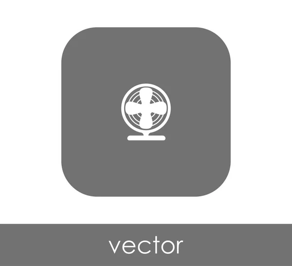 Fan Icon Symbol Vector Illustration — Stock Vector