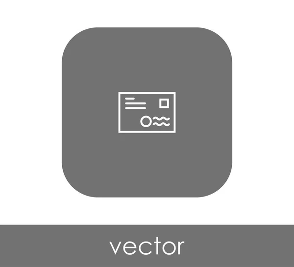 Ícone Envelope Para Web Design Aplicações — Vetor de Stock