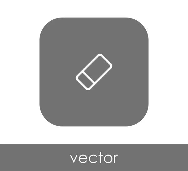 Icono de borrador — Vector de stock