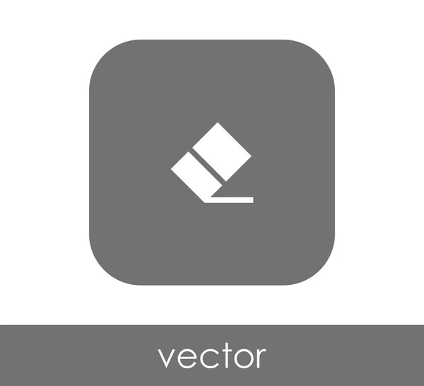 Icono de borrador — Vector de stock