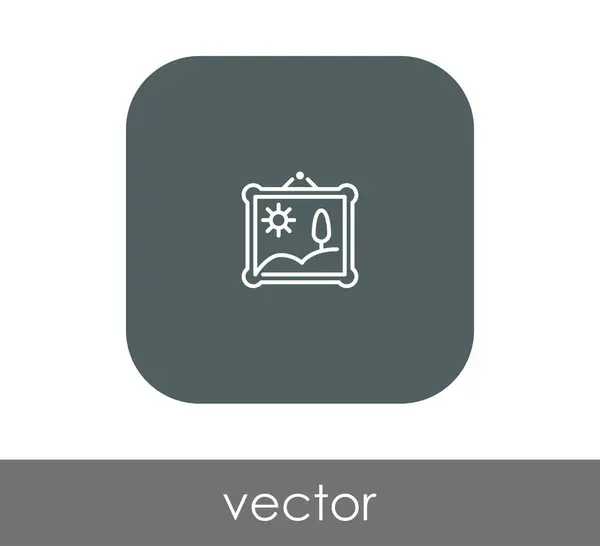 Icône cadre — Image vectorielle
