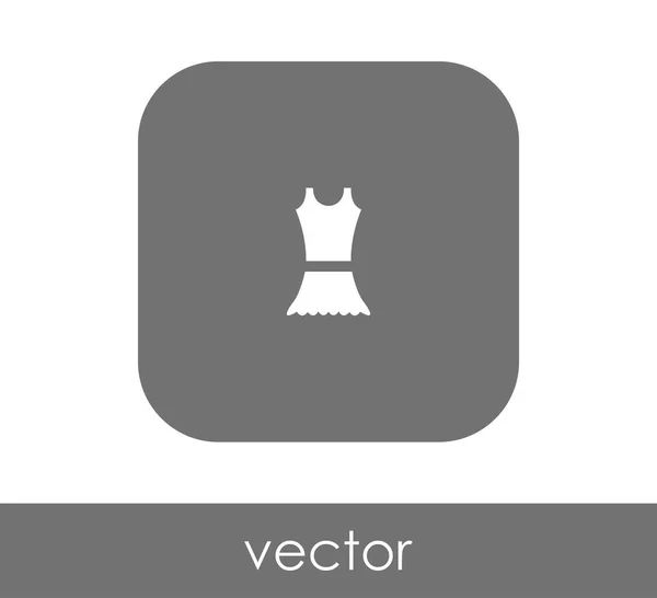 Vector Ilustración Diseño Icono Vestido — Vector de stock