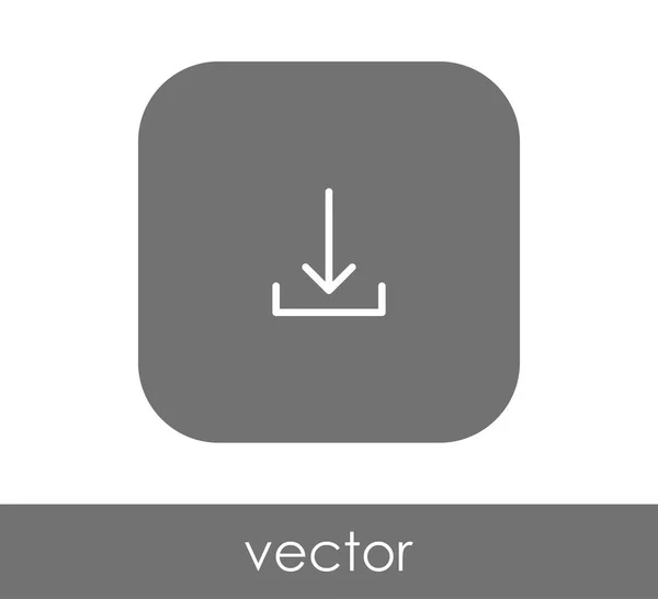 Diseño Ilustración Vectorial Del Icono Flecha — Vector de stock