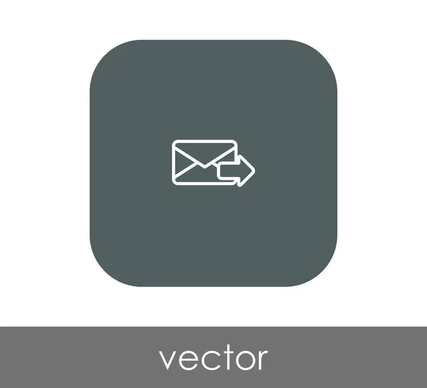 E-Mail-Symbol versenden — Stockvektor