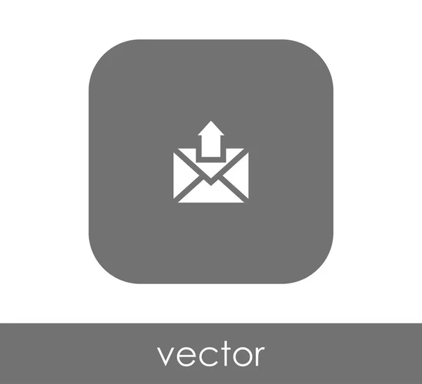 E-Mail-Symbol versenden — Stockvektor