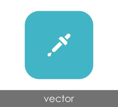 Bırakıcı simgesi vektör illüstrasyonu