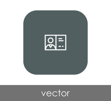 kimlik kartı simgesi