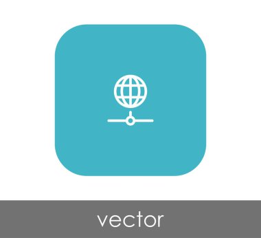 kare simge, vektör çizim