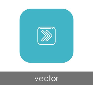 Hızlı ileri simgesi