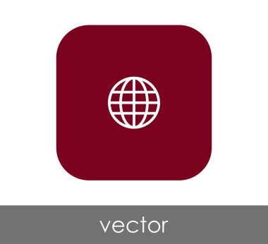 kare simge, vektör çizim