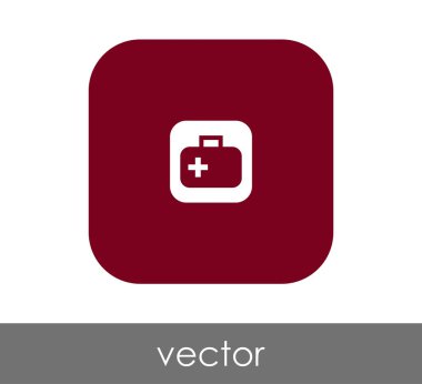 İlk yardım çantası simgesi